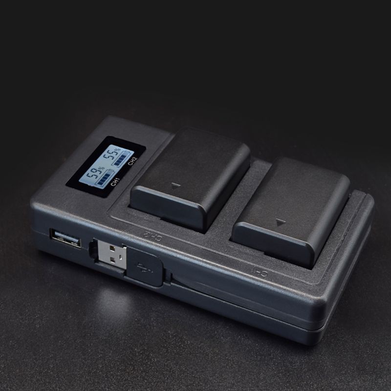 Bộ Sạc Pin Máy Ảnh Iorx Np-Fw50 Với Màn Hình Lcd Cho Sony A6000 A6500