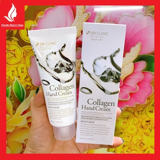 Kem Dưỡng Da Tay Collagen 3W Clinic (100ml)