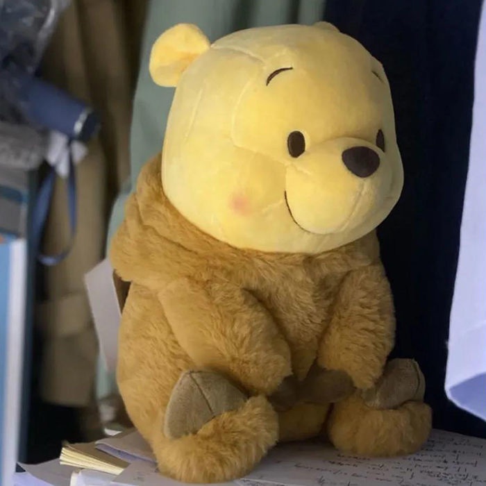 DISNEY Gối Nhồi Bông Dễ Thương Hình Gấu Pooh