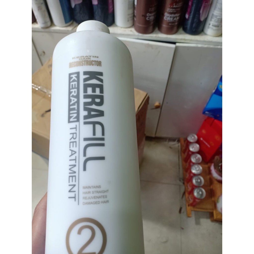 KERATIN KERAFILL TREATMENT 2 dành cho tóc hư tổn 1000ml