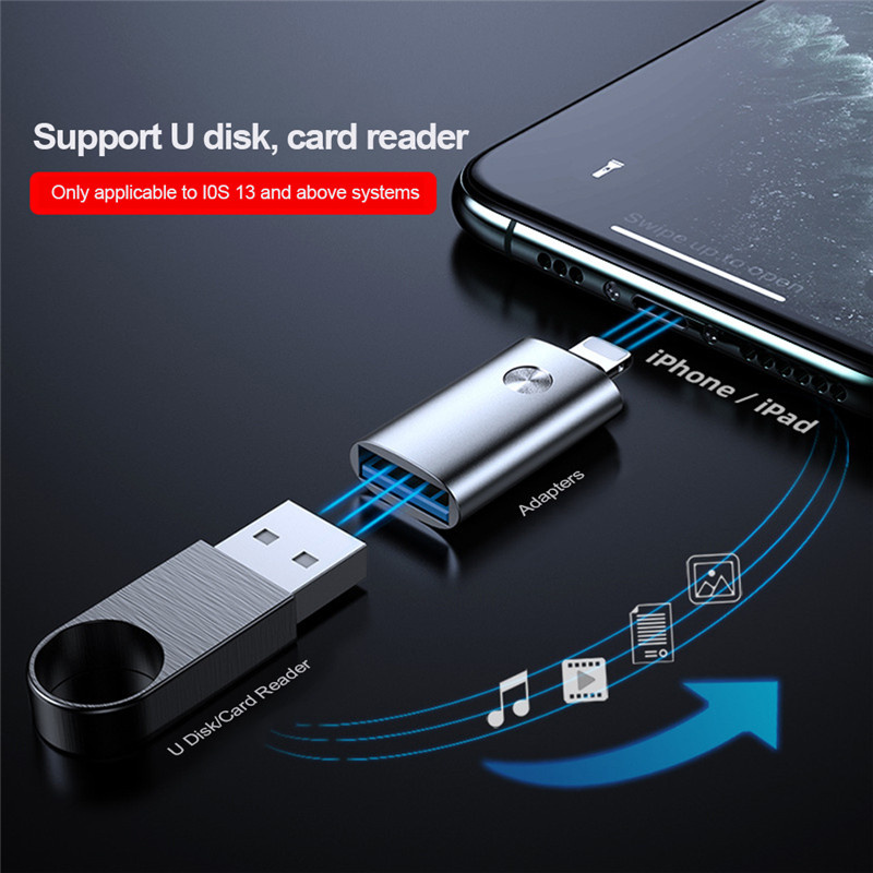 Đầu Chuyển Đổi Nsl Lightning Sang Usb Otg Usb 3.0 Cho Iphone | BigBuy360 - bigbuy360.vn