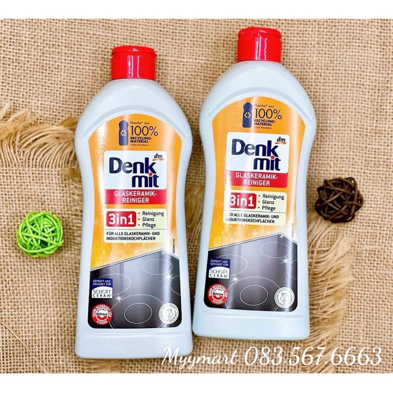 DUNG DỊCH VỆ SINH BẾP TỪ DENKMIT