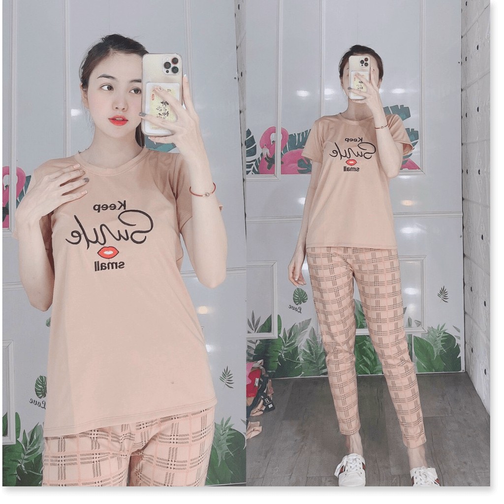 SET BỘ THUN NỮ QUẦN DÀI SIÊU XINH,HỌA TIẾT ÁO VÔ CÙNG XINH XẮN MẪU MỚI NHẤT HIỆN NAY