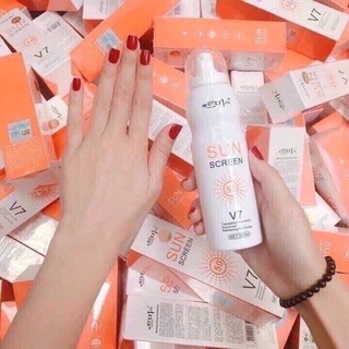 Xịt chống nắng hàn quốc sun screen v7