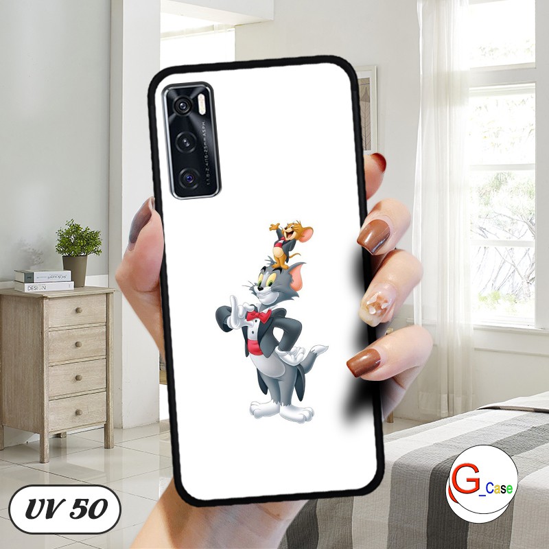 Ốp điện thoại Vivo V20SE - lưng nhám viền dẻo