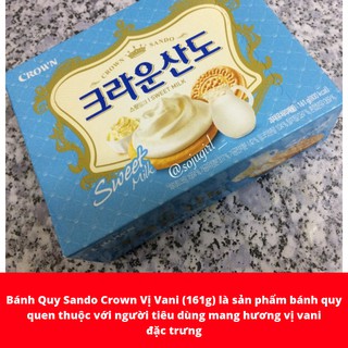 Bánh Quy Crown Sando Vị Vani