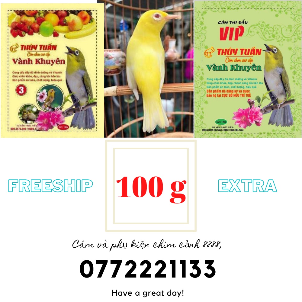 TỔNG HỢP !!! Cám chim vành khuyên thương hiệu thúy tuấn số 0,1,2,3 và Thúy tuấn VIP.