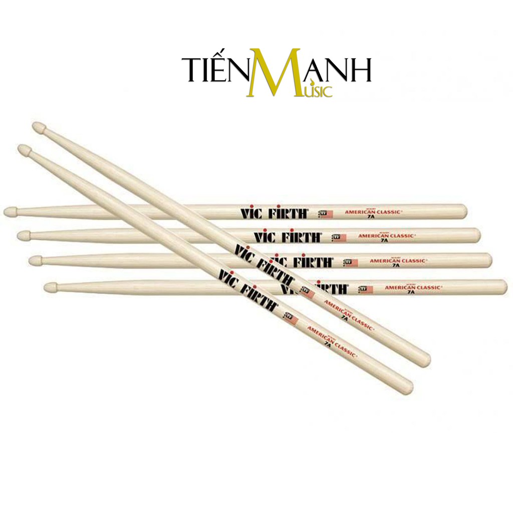 [Chính Hãng] Dùi Trống Vic Firth 7A - American Classic Hickory Drumsticks