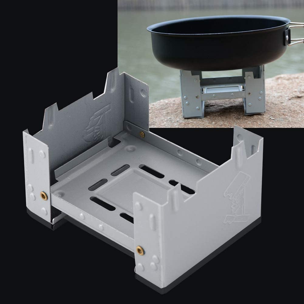 Bếp Cồn Mini Chống Gió 9.8x7.5x2cm Tiện Lợi Khi Đi Dã Ngoại