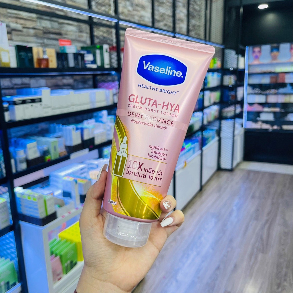 Sữa Dưỡng Thể VASELINE GLUTA HYA SERUM BURST Body Lotion 10x Thái Lan - 300ml
