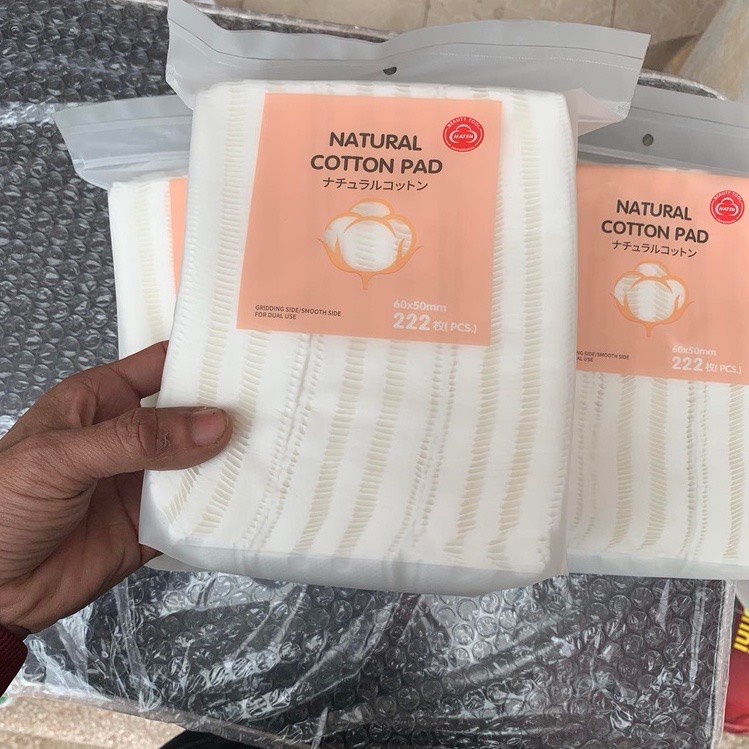 Bông tẩy trang 3 lớp cotton pads