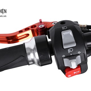 Bộ cụm công tắc xinhan, đèn, còi 2 bên trái - phải của xe điện xmen