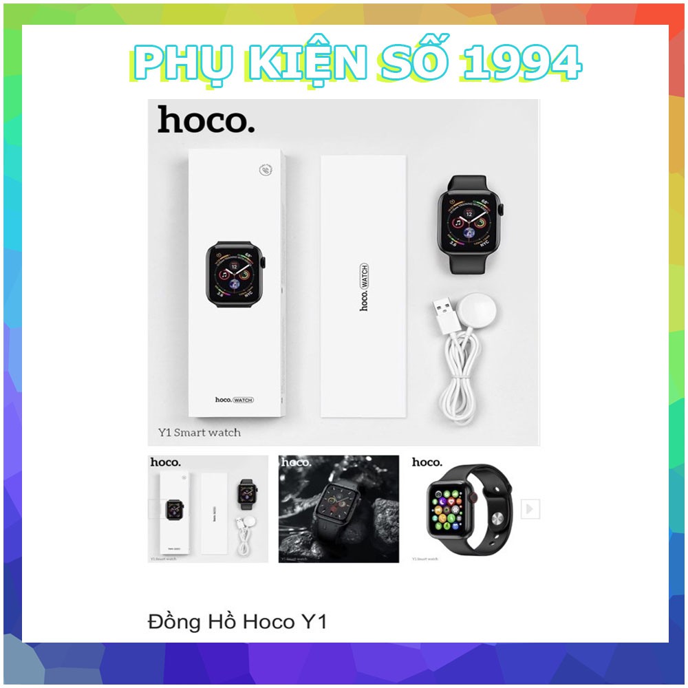 [ Chống nước ] Đồng hồ thông minh HOCO Y1