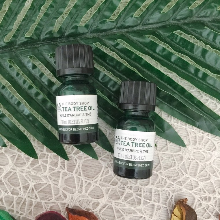 Tinh dầu tràm trà The Body Shop Tea Tree Oil 10ml, ngăn ngừa mụn - Mị Đẹp Authentic