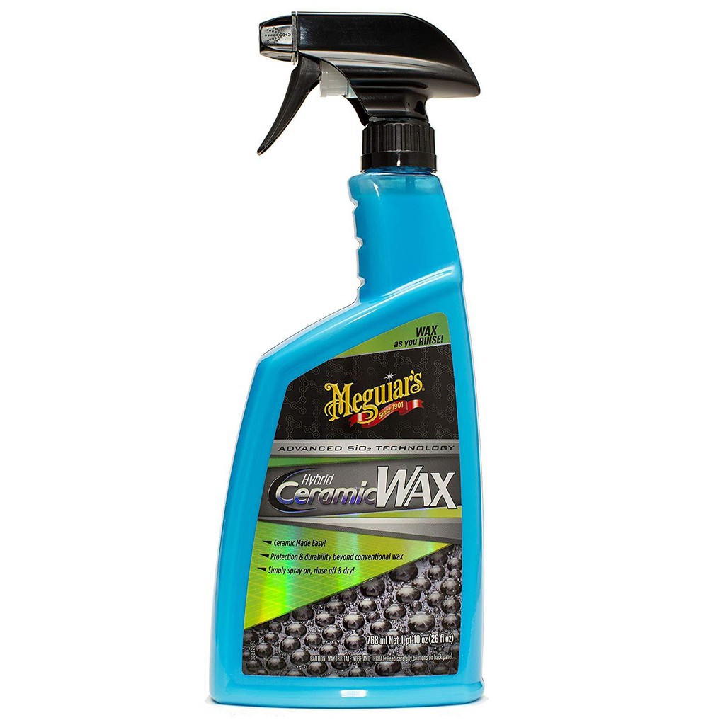 Meguiar's Combo 4in1 ceramic wax - Bảo vệ sơn xe - Ngày ngày sáng bóng (Phủ ceramic tại nhà) - G20106