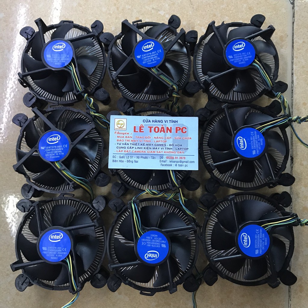 Fan Intel Socket 1155/1150/1151 zin (like new)