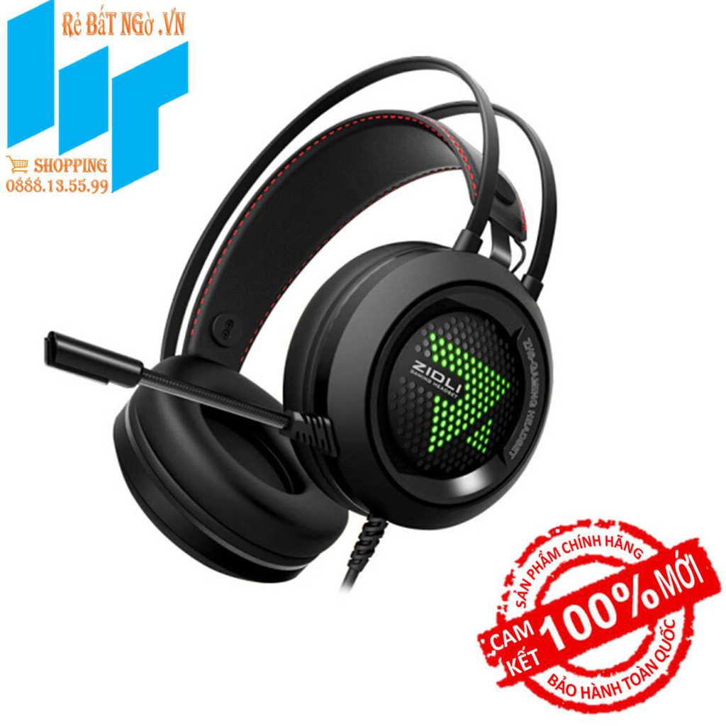 Tai nghe Over-ear Zidli ZH6 7.1 Đen