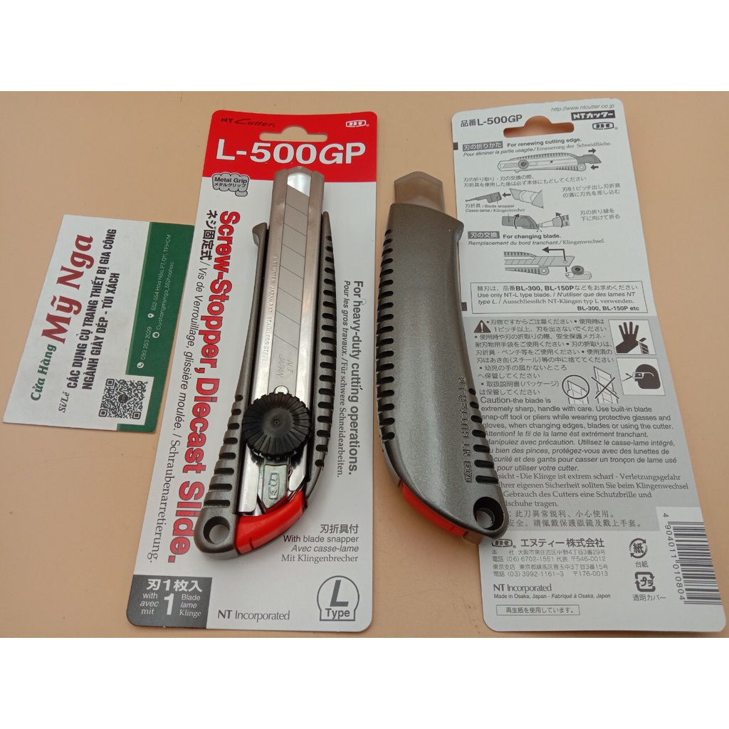 Dao rọc giấy NT-Cutter L-500GP cao cấp