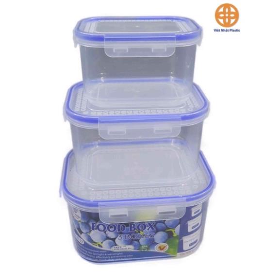 [Kho sỉ]  Hộp đựng thực phẩm, hộp đựng thức ăn, hộp bảo quản thức ăn 6532-3