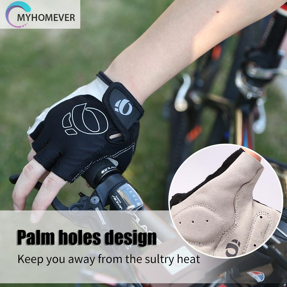 Găng Tay Hở Ngón Thoáng Khí Chống Trượt Cho Hoạt Động Ngoài Trời