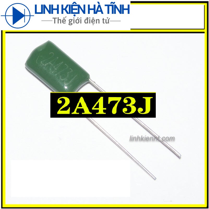[10 CON] TỤ MICA 2A473J 100V 473PF 47nF 0.047uF 100V/473J