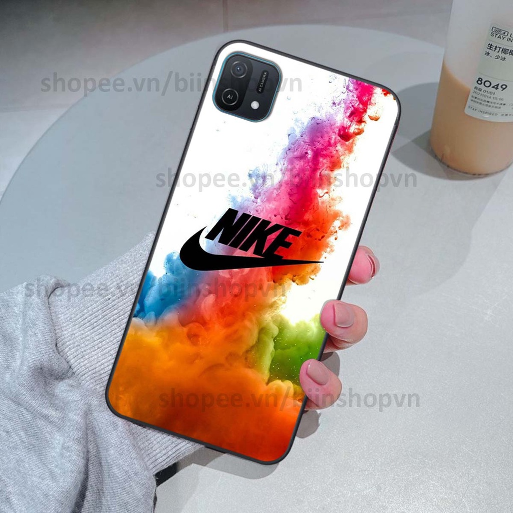 Ốp Oppo A16k in hình thương hiệu nhiều màu sắc thể thao cá tính thời trang