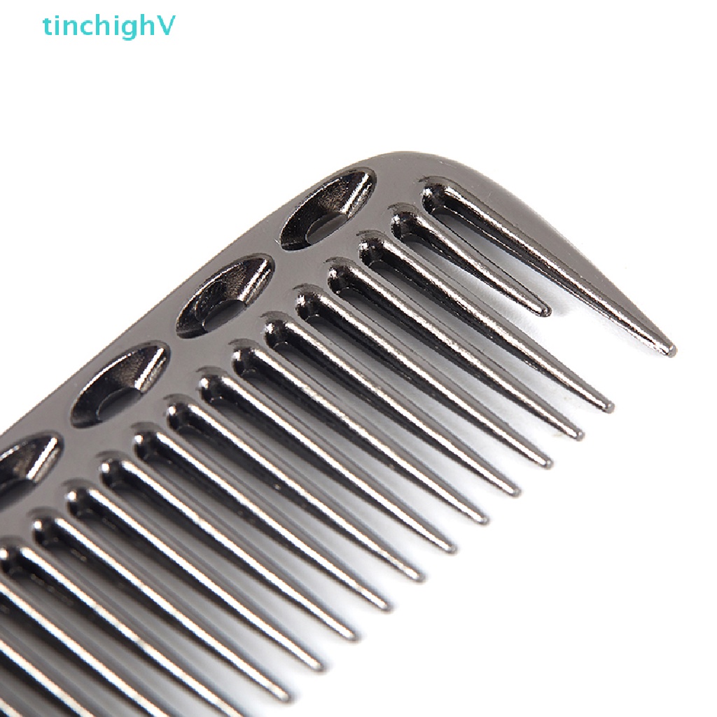 Lược Kim Loại Nhôm Tạo Kiểu Tóc Chống Tĩnh Điện 1 Cái