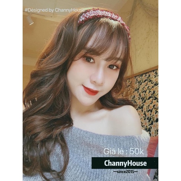 Channyhouse_Bờm dạ tweet cao cấp 6 màu siêu sang chảnh | BigBuy360 - bigbuy360.vn