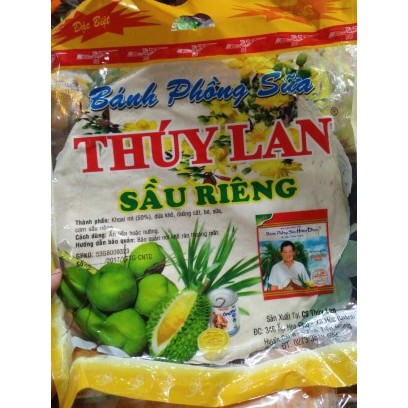 BÁNH PHỒNG SỮA SẦU RIÊNG HIỆU THÚY LOAN  - thơm ngon đặc biệt