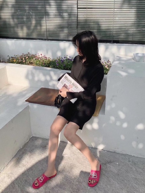 Dép lê BB tag vàng