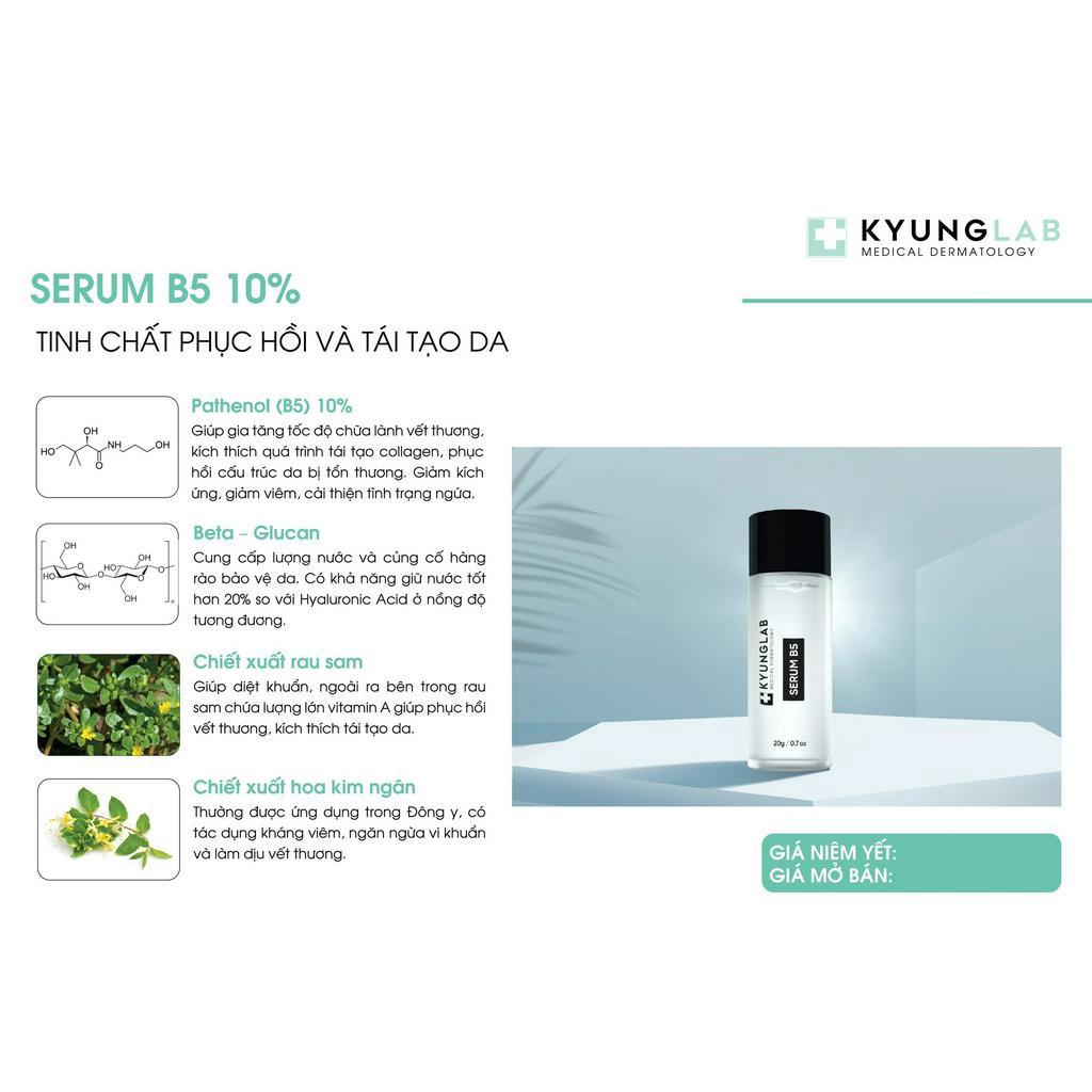 Mini Size Kyunglab Kem Dưỡng B5, Serum PDRN, Serum B5, Nước Thần, Kem Alab, Trx, Son Dưỡng