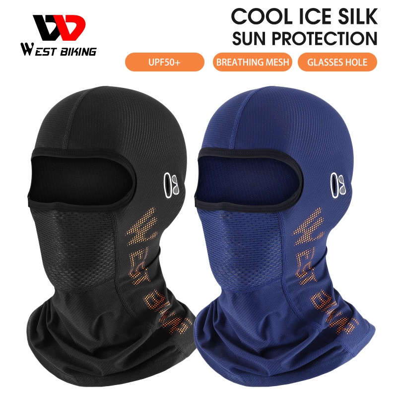 Khẩu trang WEST BIKING vải lụa lạnh che mặt toàn diện tiện lợi và bền bỉ