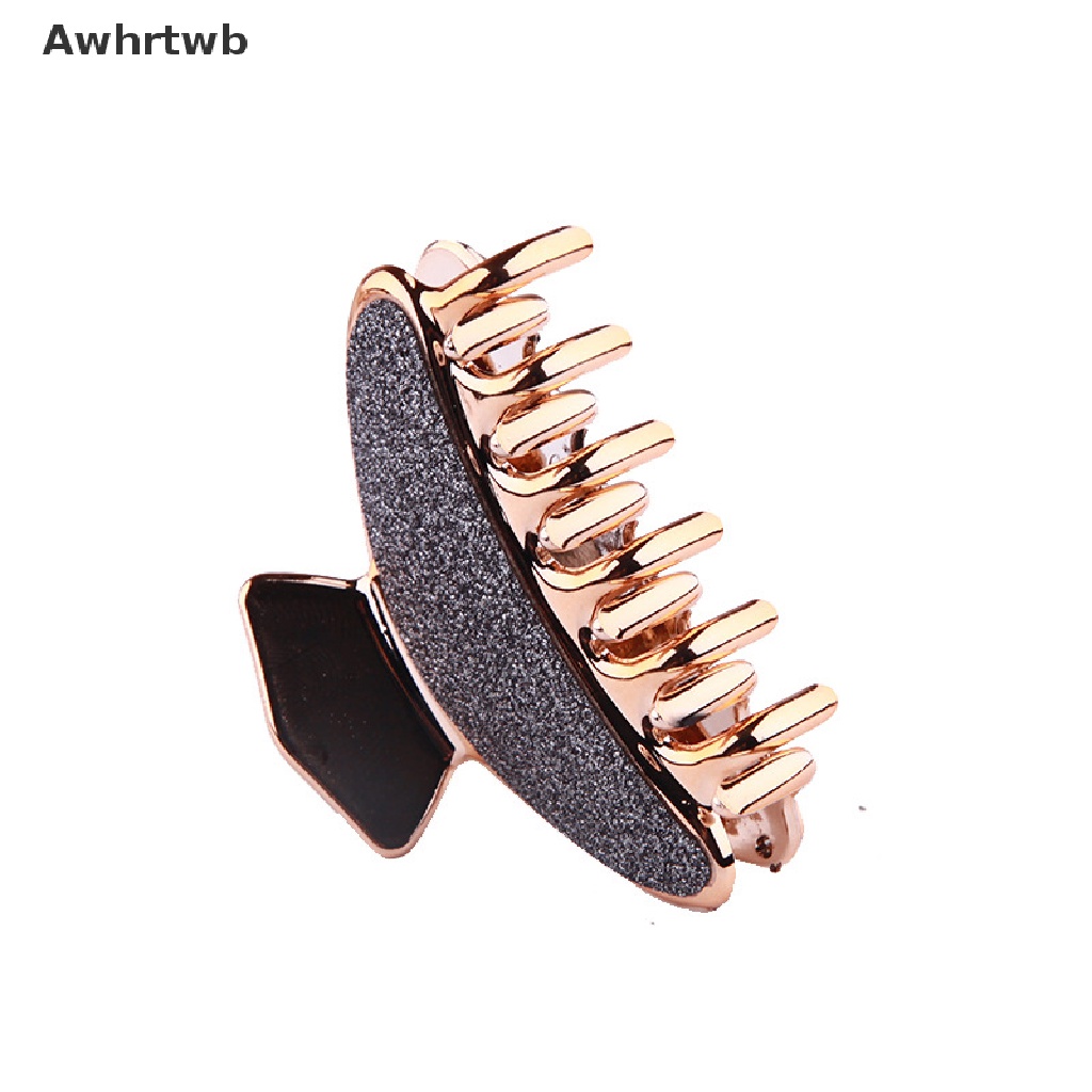 Kẹp Tóc Càng Cua Màu Nhám Chống Trượt Cho Nữ