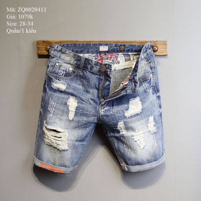 Quần short jean nam,chất vải bò cao cấp đẹp giá rẻ AT 216 | BigBuy360 - bigbuy360.vn
