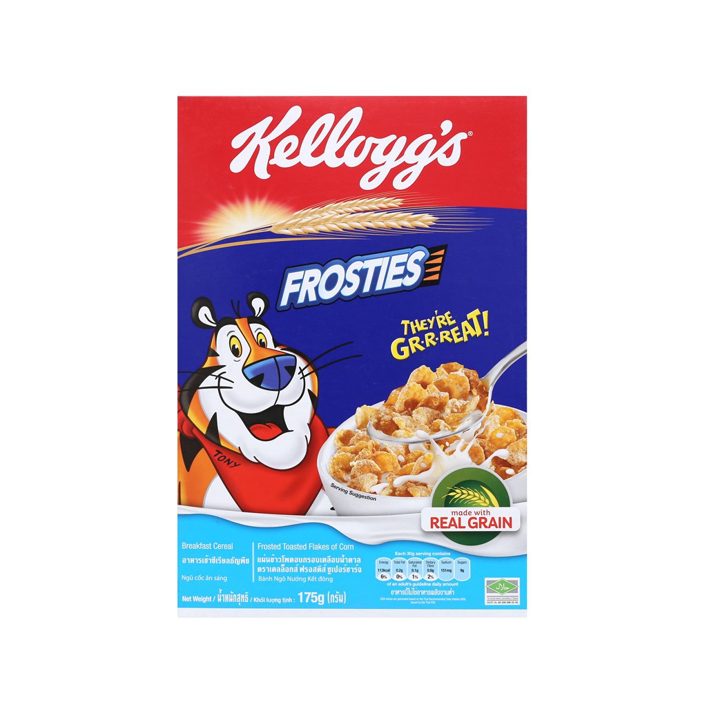 (6 loại) Ngũ Cốc Ăn Sáng Cho Bé Kellogg's