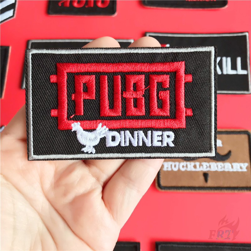 Miếng dán ủi quần áo họa tiết game pubg h1z1 diy