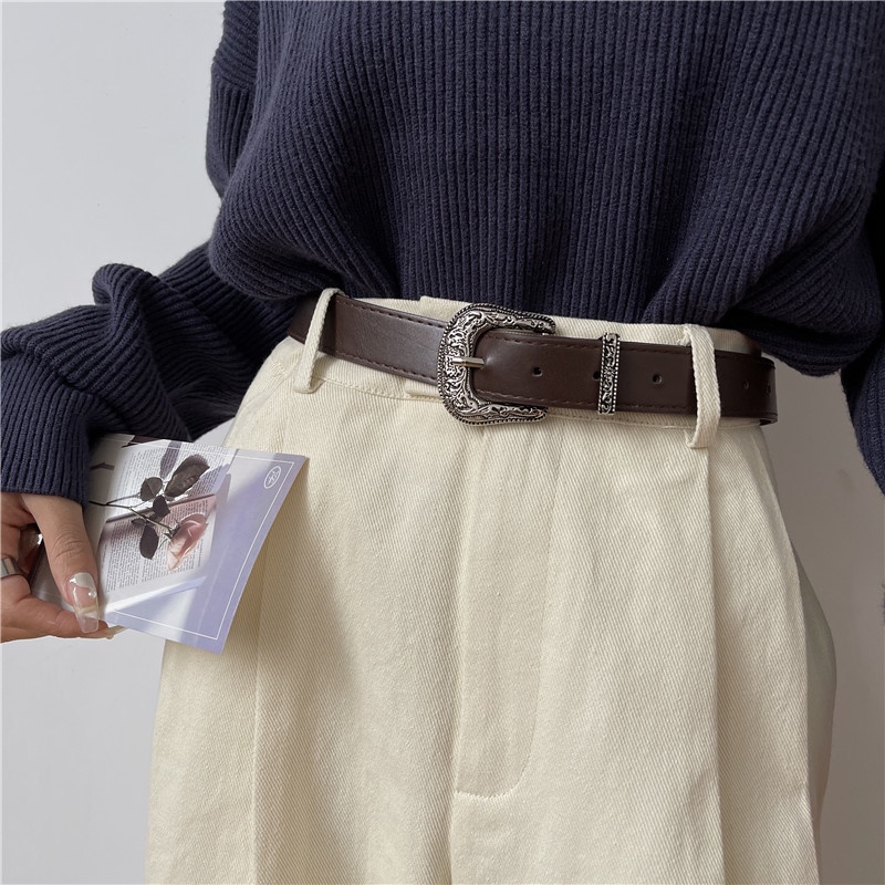 Thắt Lưng Thời Trang Phong Cách Retro Hàn Quốc 19613
