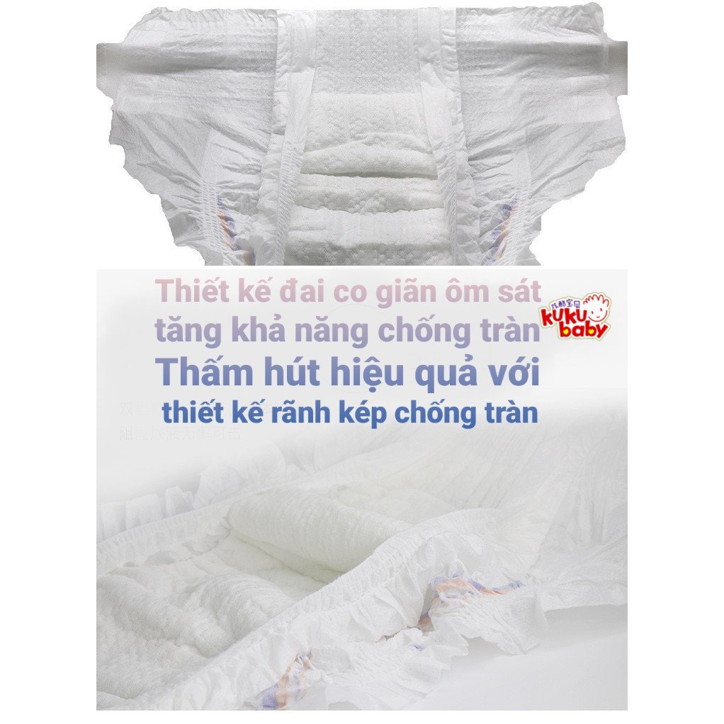 Tả dán sơ sinh Kuku Baby nội địa trung S72