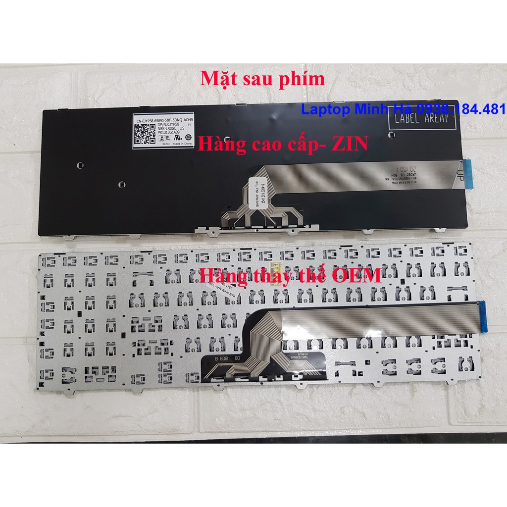 Bàn phím Laptop Dell Inspiron 15-3000 3542 3541 3543 3551 3558 3559 5542 5543 5547 5548 5551 5558 5559