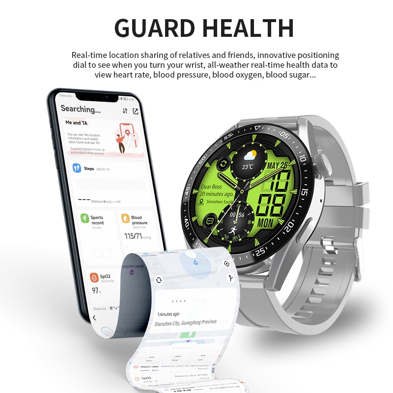 Đồng Hồ Thông Minh HW28 Bluetooth Không Dây Tích Hợp Chức Năng Gọi Điện Cho IOS Android
