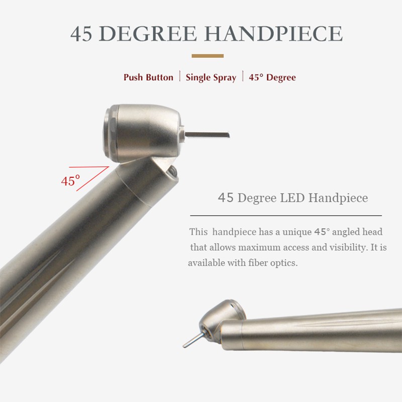 Dụng Cụ Nha Khoa Nút Nhấn 45 Độ Tốc Độ Cao Phù Hợp Với NSK 4 Lỗ