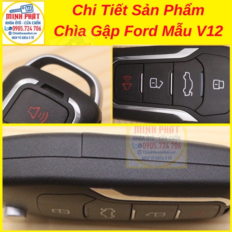 Chìa Khoá Gập Xe Ford Everest