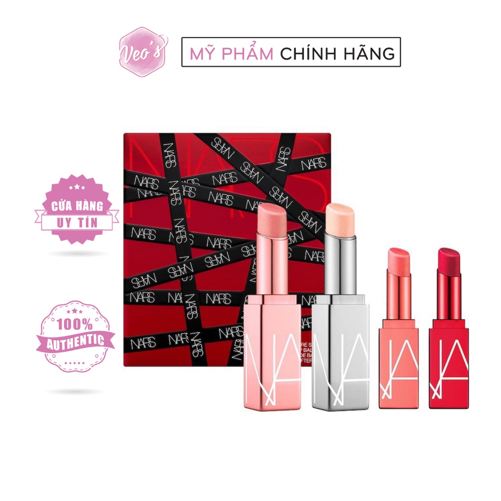 [Tách set] Set son dưỡng môi Nars Orgasm Afterglow Lipbalm (no box)