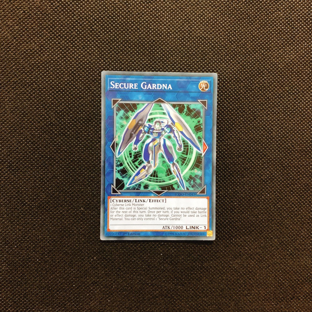 Secure Gardna TCG EXFO-EN043 Thẻ bài Yugioh chính hãng