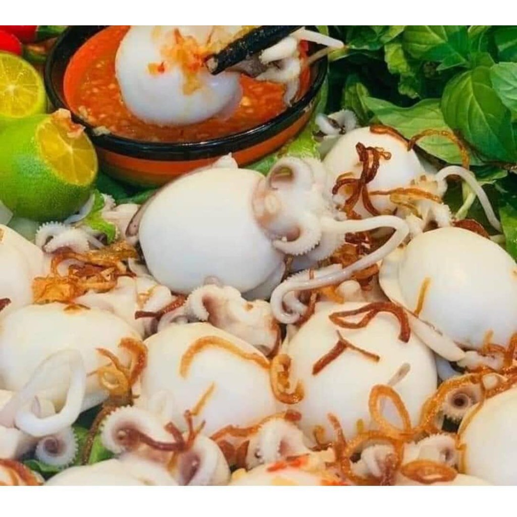 Mực mai nhỏ làm sạch khay 500g