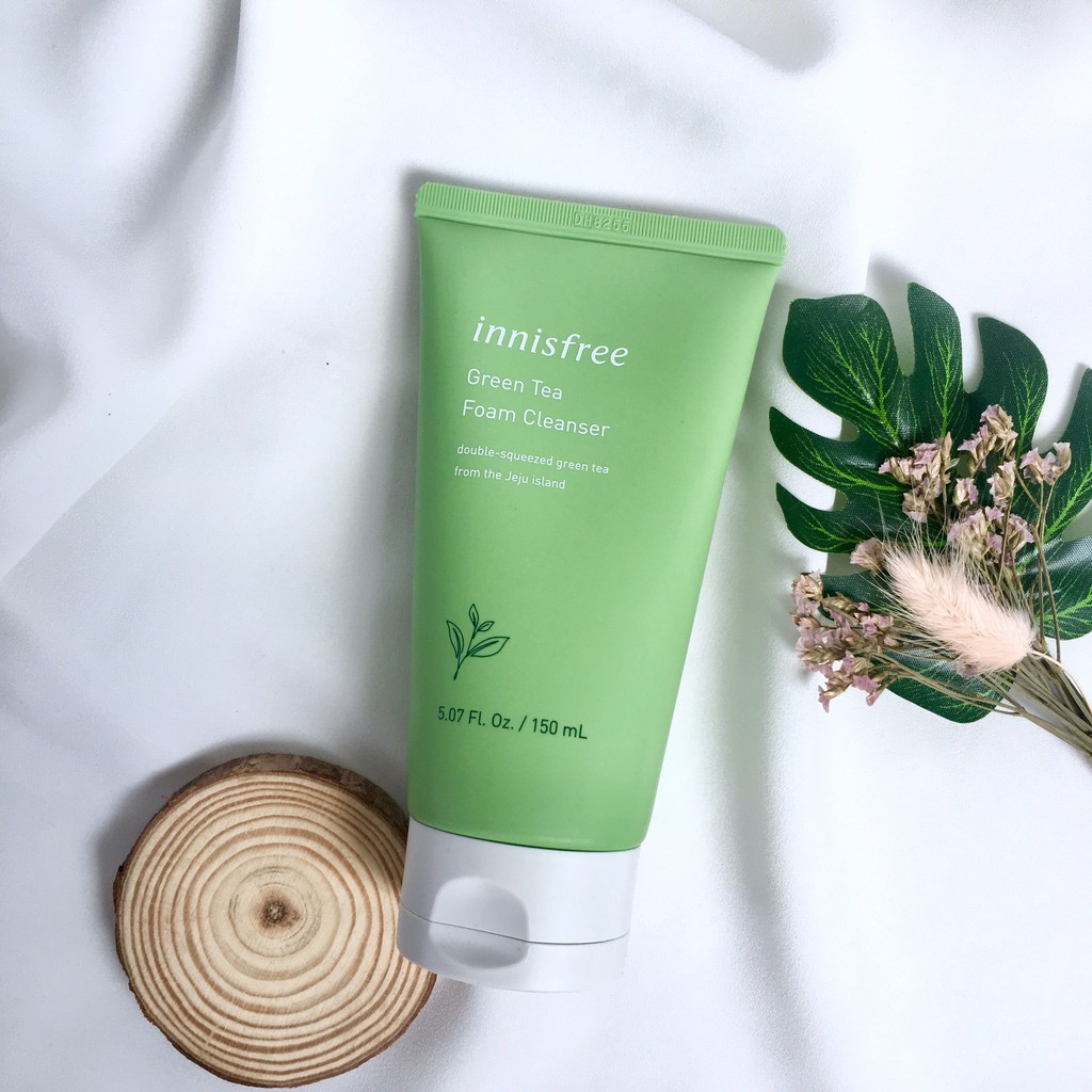 SỮA RỬA MẶT TRÀ XANH Innisfree Green Tea Cleansing Foam 150ML- Mẫu Mới