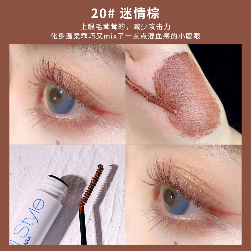 (hàng Mới Về) Mascara Mini 6 Màu Tùy Chọn Chống Thấm Nước Trang Điểm Sân Khấu | BigBuy360 - bigbuy360.vn