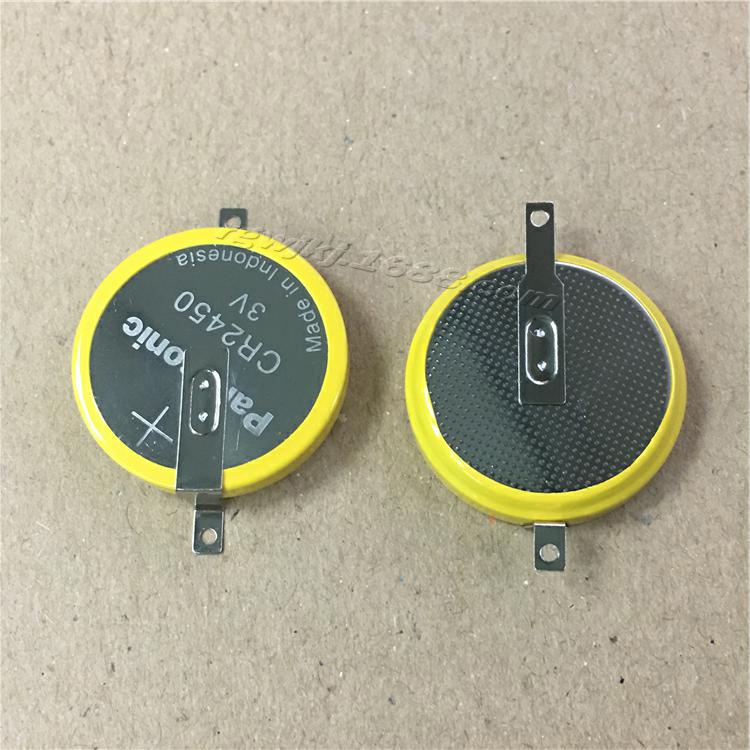 Pin nồi cơm Nhật Panasonic CR2450 3V chân hàn nằm