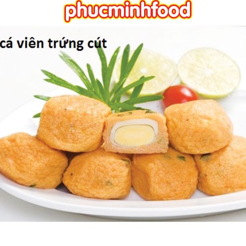Cá Viên Trứng Cút - 20 viên gói 500 gram