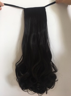 Tóc giả cột xoăn 45cm 💕🎀FREESHIP🎀💕 tóc cột xoăn 128